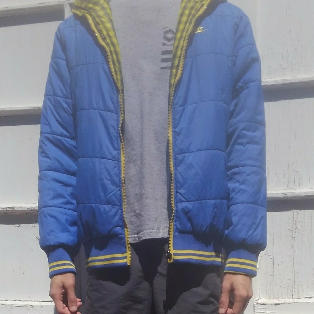 Reversible Nike puffer jacket